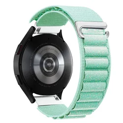 Alpine Loop Sports Strap - Premium Replacement Band - 22mm (Pistachio Green Spot)