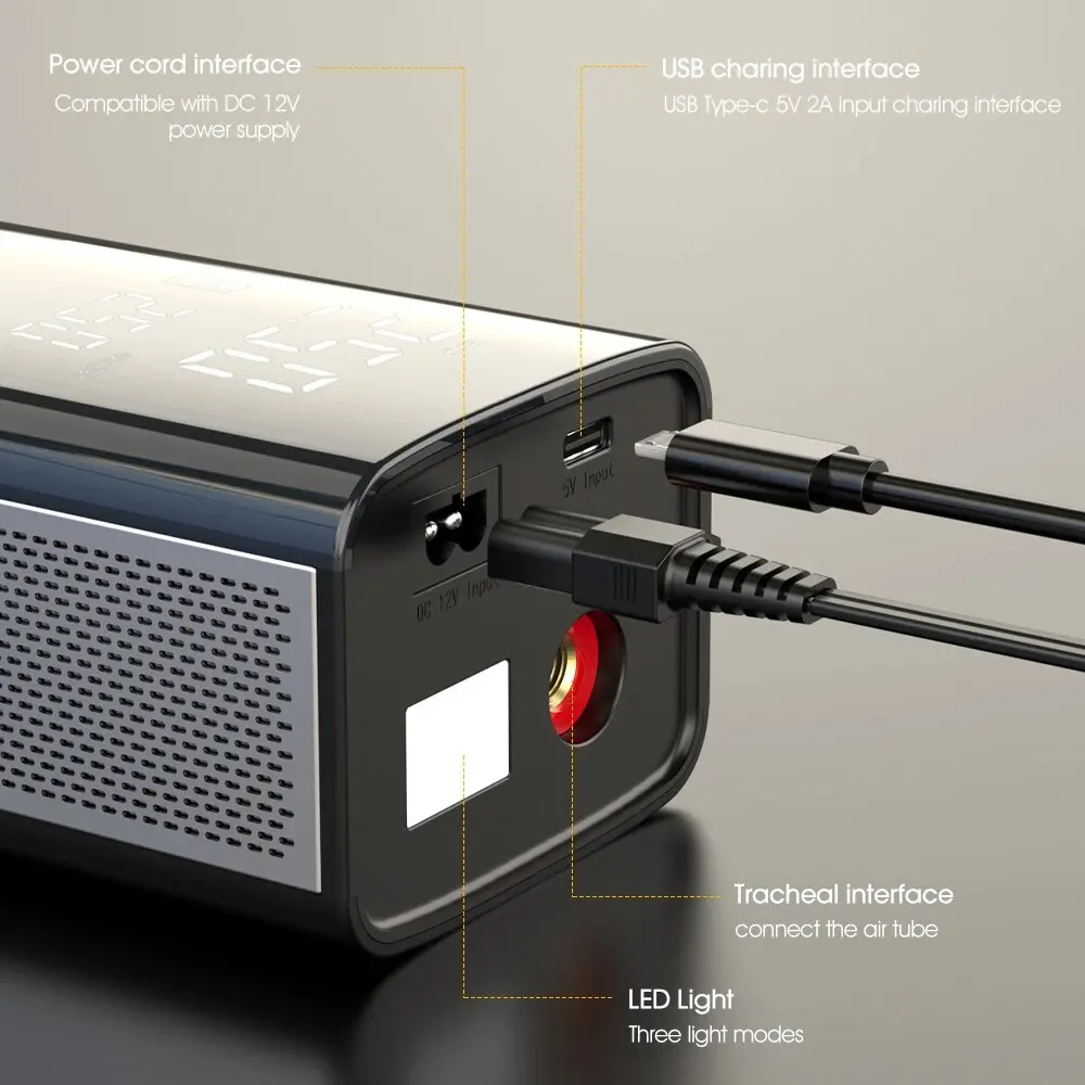 Air Compressor Pump Air Pump Electric Tire Inflator Air Compressor Inflatable Pump Tire Inflator Tire Inflator Gun Super Power Tire Inflator Pump 2600mAh X3 Portable Car Air Compressor 12V 150Psi For Pickup Trucks SUV Motorcycle Wireless Pump