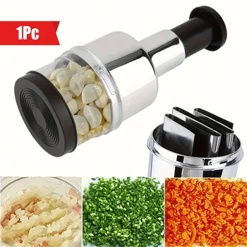 Stainless Steel Garlic Press 1