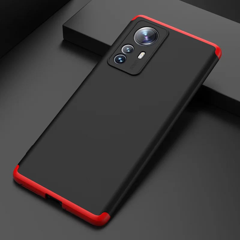 

For Xiaomi Mi 12 Mi12 Case 360 Degree Protector Full Body Phone Case for Xiaomi 12 12X Shockproof Hard Cover Xiaomi12 Phone Bags