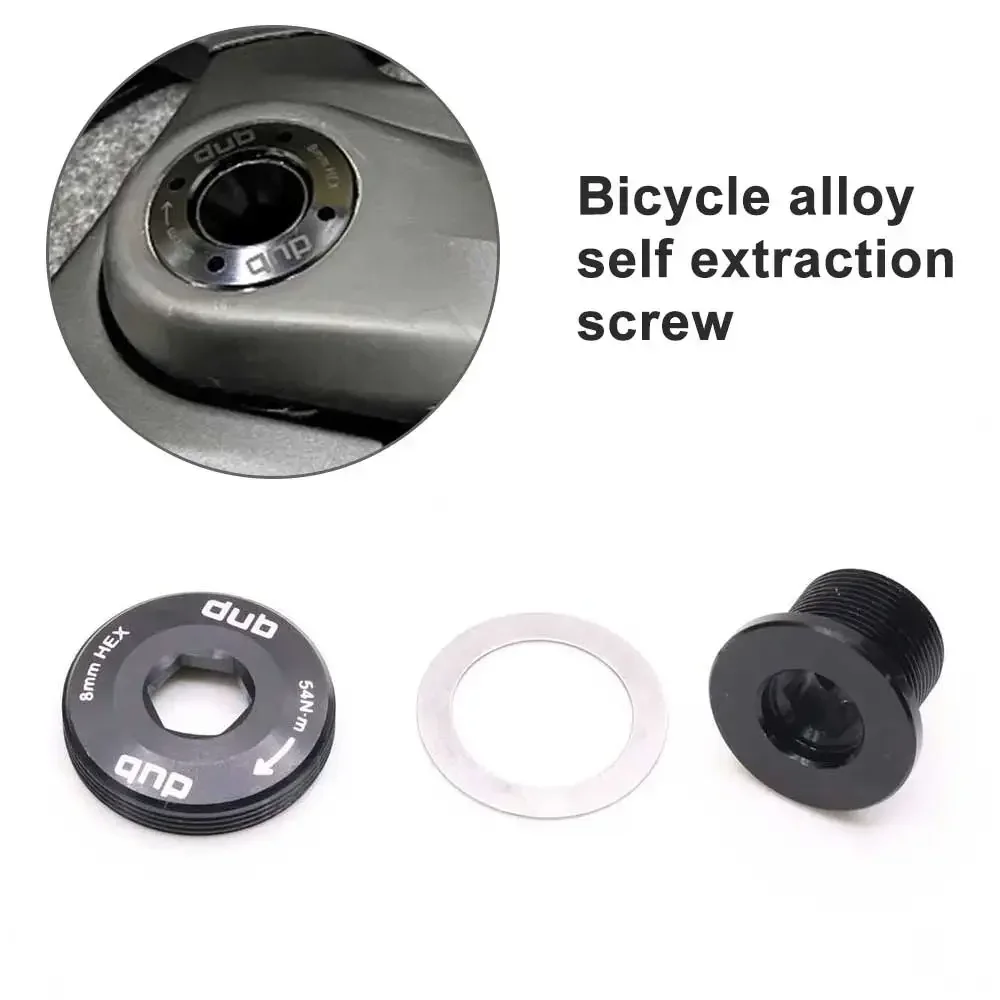 자전거 크랭크 암 1 X 볼트 자체 추출식 M18/M30 For-SRAM SPARE DUB GX RED 약 17g 내구성이 뛰어나고 실용적입니다.