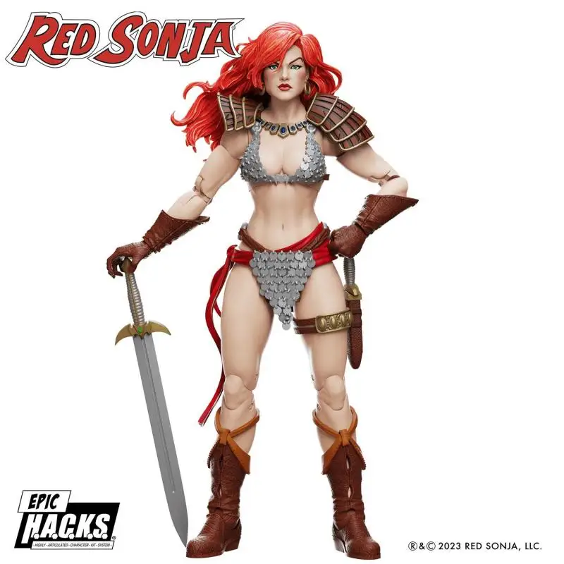 

[Pre-Order] Boss Fight Studio 4Epic H.a.c.k.s. Red Sonja Action Figure Free Shipping Collect Birthday Present Model Anime