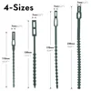 50/100PCS Plastic Plant Ties Reusable Fastener Greenhouse Grow Kit For Garden Tree Tomato Vines Climbing Multi-Function Clip 6