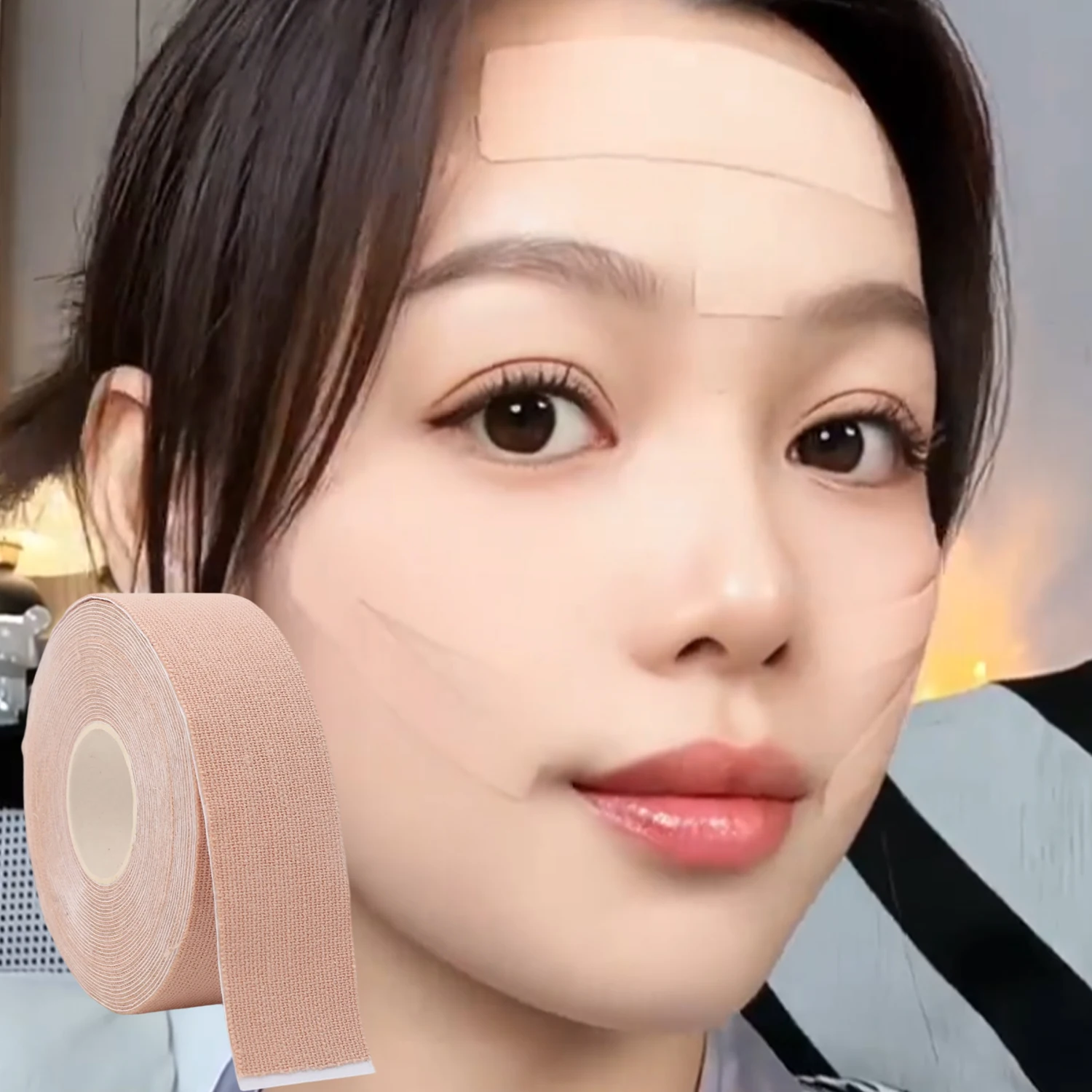 Cotton Face Lifting Tape for Wrinkle Reduction
