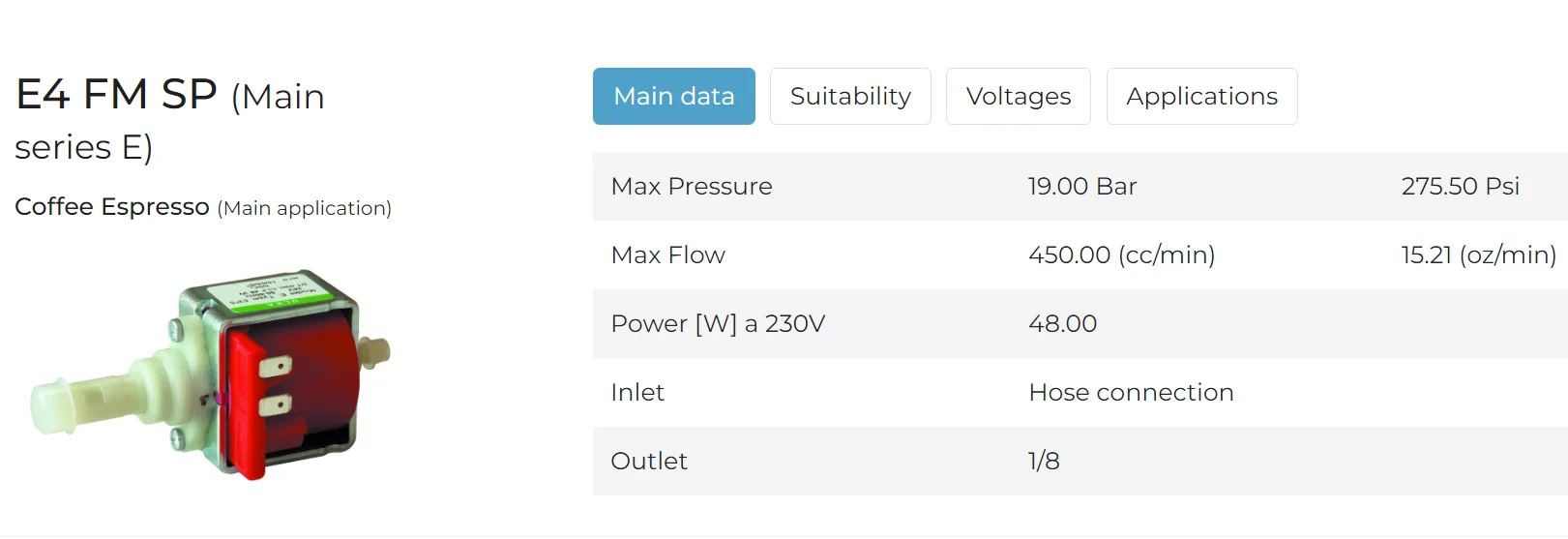 Bomba electromagnética ULKA EP4 máquina de equipo médico, máquina de limpieza, a presión, 48W - AliExpress