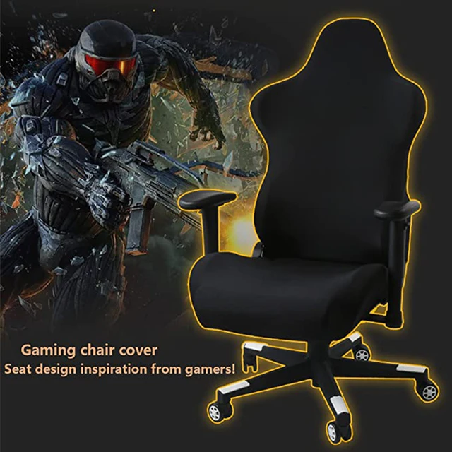 4pcs Gaming Chair Covers with Armrest Spandex Splicover Office Seat Cover for Computer Armchair Protector cadeira gamer 6