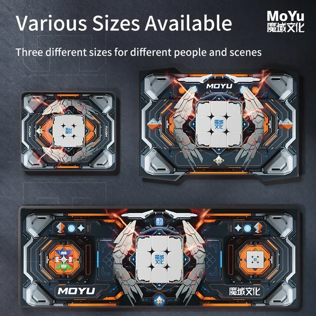 [JudyCube] MOYU Cyberpunk / CFOP Training Mat Professional Magic Cube Related Speed Puzzle Toy Exercise Competition Mouse Pad 6