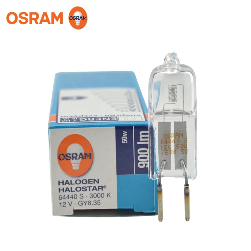 （5PCS）OSRAM 64440S / 12V50W Halogen lamp beads operating shadowless lamp bubble microscope beads