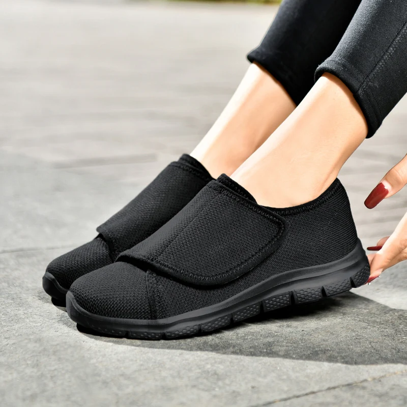 Women Shoes Women Sneakers Women Flats Casual Shoes Women Orthopedics Wide Feet Swollen Walking Casual Shoes Thumb Eversion Adjusting Soft Comfortable Diabetic Big Size