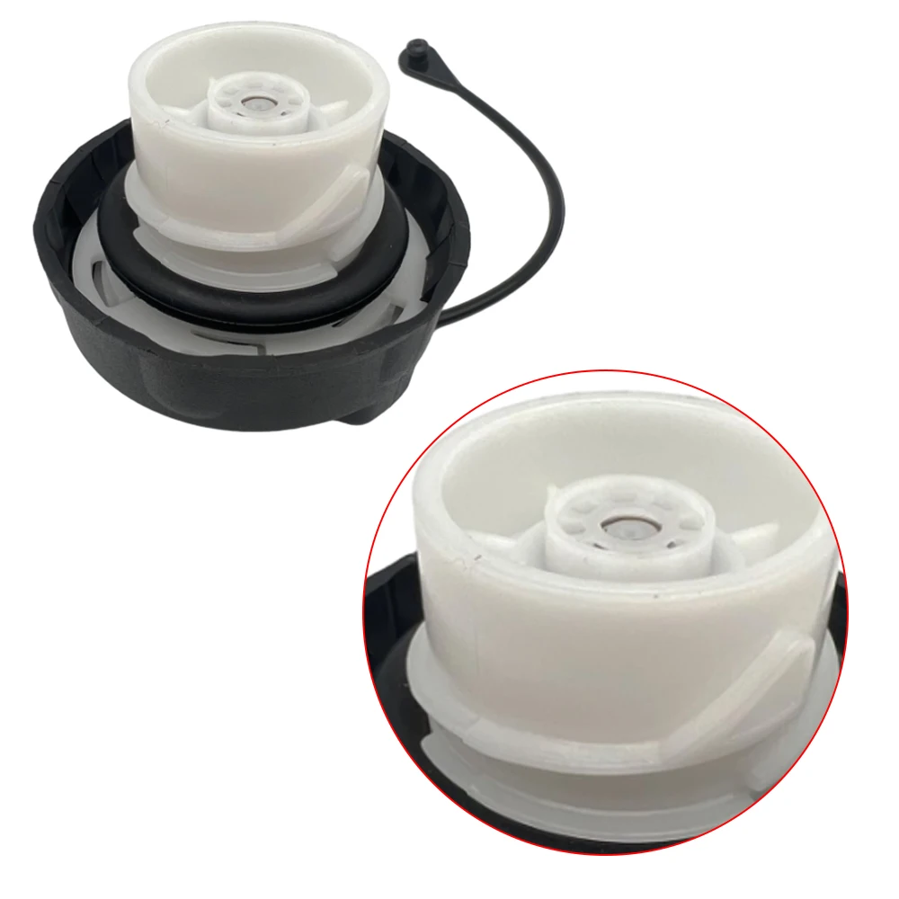 Fuel Tank Cap Fuel Tank Gas Cap Filler WithTether for Jeep Wrangler Cherokee Liberty Dodge Ram Charger Journey Chrysler 300 200 52100552AG