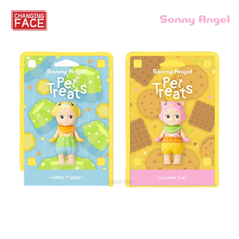 

Sonny Angel Pet Treats Blind Box Jelly Dog Cookie Cat Kawaii Figure Doll Surprise Box Mini Figurine Doll Ornament Toy Gift