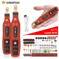 USB Cordless Drill Rotary Tool Woodworking Engraving Pen Mini Wireless Electric Drill For Jewelry Metal Glass Dremel Tools 1