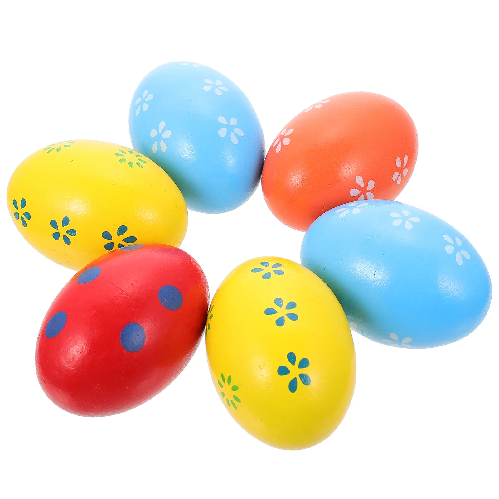 6 Pcs Orf Sand Egg Musical Percussion Instrument Kids Toy Set Small Toys Children Shaker Baby Shakers Eggs