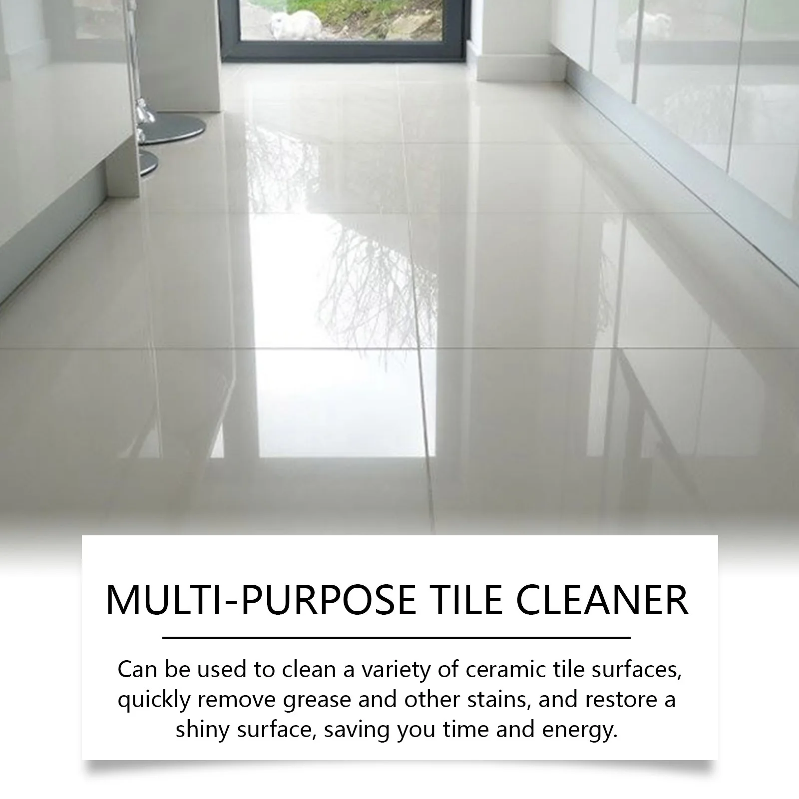 Ceramic Tile Cleaner Floor Cleaner Brightening Polishing Oil Stain Removal Detergent Renovating Mold Remover Tile Cleaning Spray