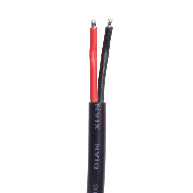 587D 5개 DC5521 전원 피그테일 케이블 수/암 커넥터 5.5x2.1mm 어댑터 베어 와이어