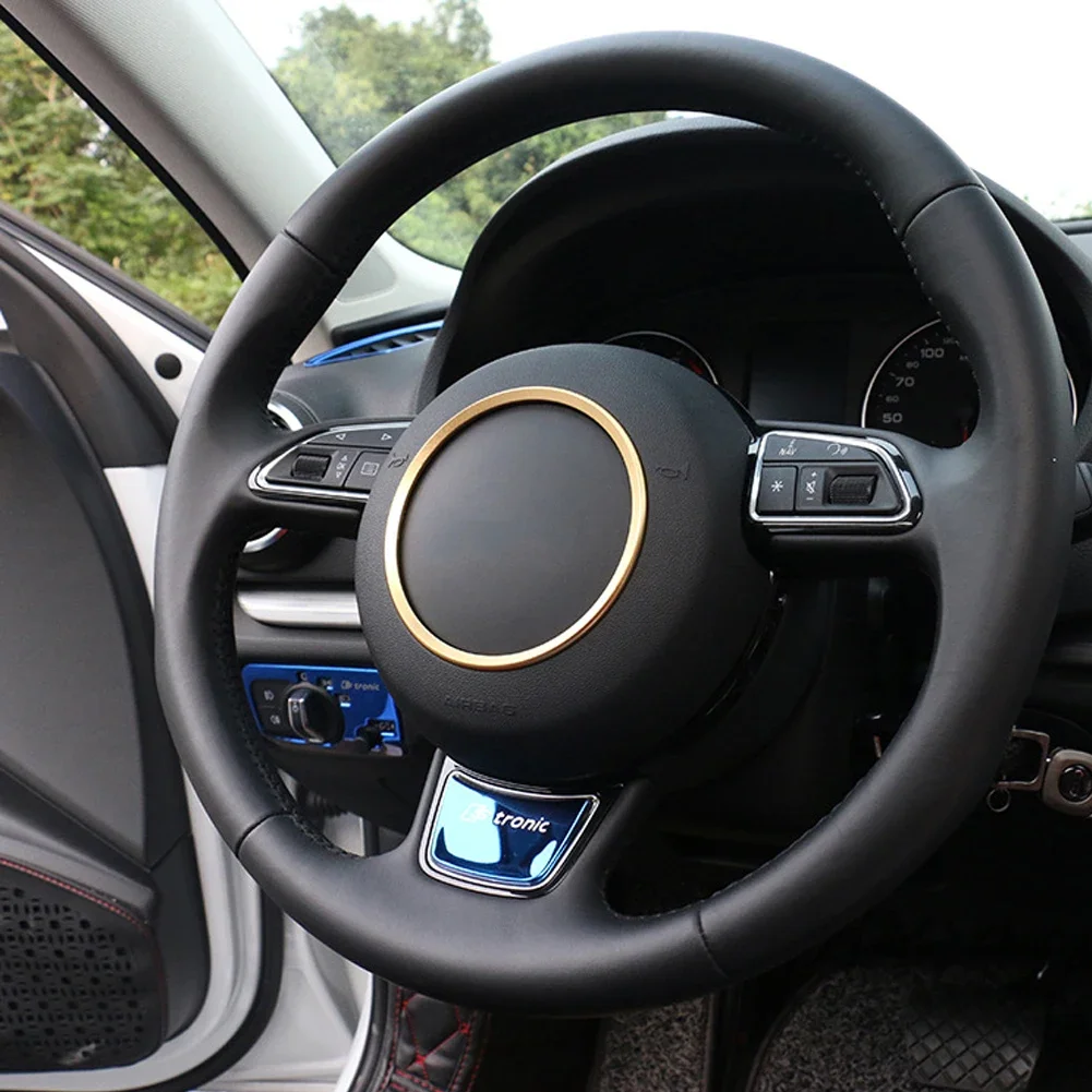 Premium Car Steering Wheel Decoration Ring Trim Cover Sticker