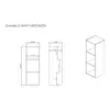Stackable Cube Storage Shelves Wood Bookcase Modern Organization Solution Living Room Office Dorm Room Easy Assembly 5