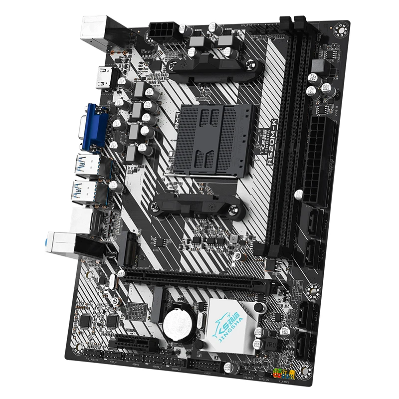 JINGSHA A520M-K Gaming Motherboard AMD AM4 A520 Supports
