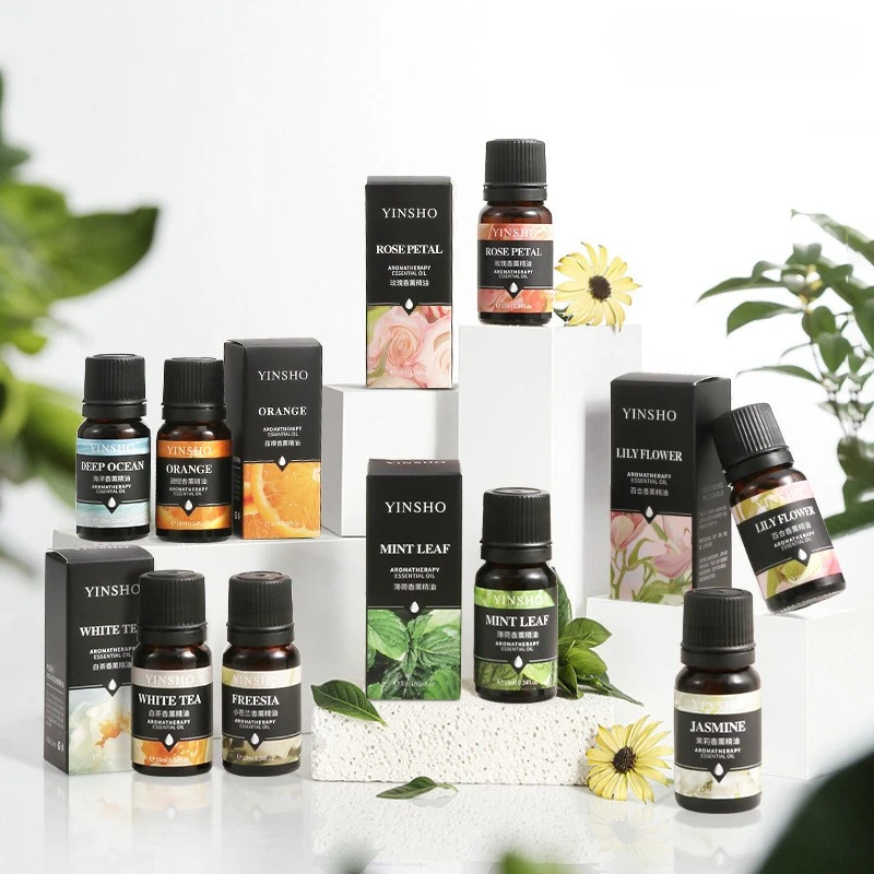 Aromatherapy Essential Oils Collection - 17-Flavors Set, 10ml Each