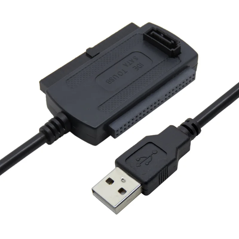 Кабель-переходник для жесткого диска, с USB 2,0 на 2,5 дюйма 3,5 дюйма SATA PATA IDE Drive