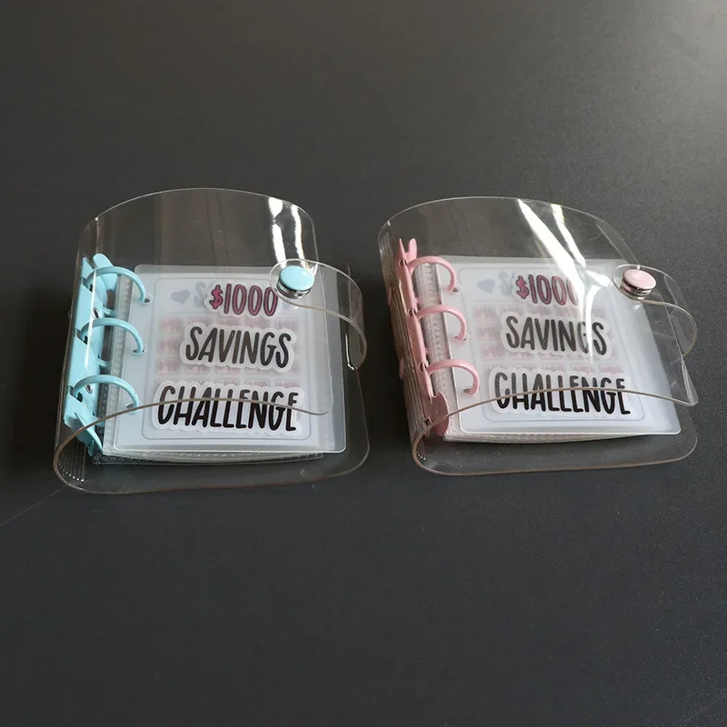 PVC sided 3-hole Binder Mini Binder Savings Challenge Save this album