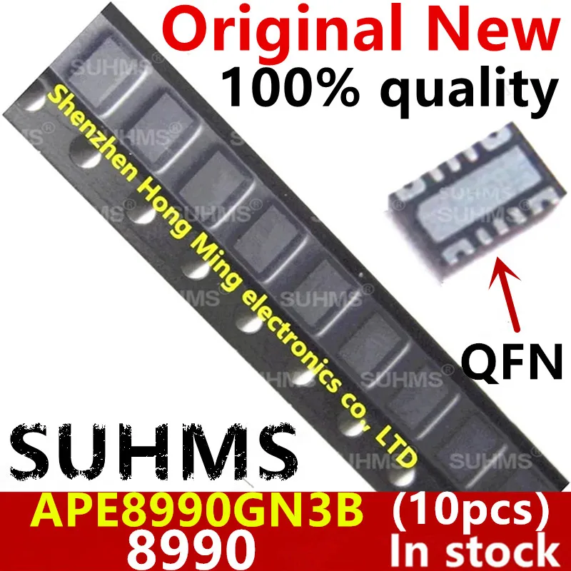 

(10 шт.) 100% новый APE8990GN3B APE8990 8990 QFN-14 чипсет