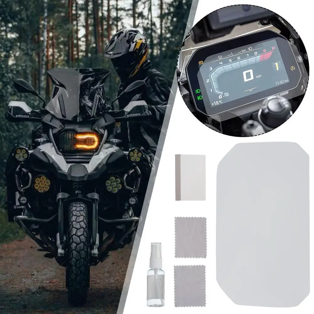 For BMW R1200GS R1250GS LC Adventure Film Screen Protector Scratch Protection For BMW GS 1200 1250 GS LC Adventure Adv Y7E5