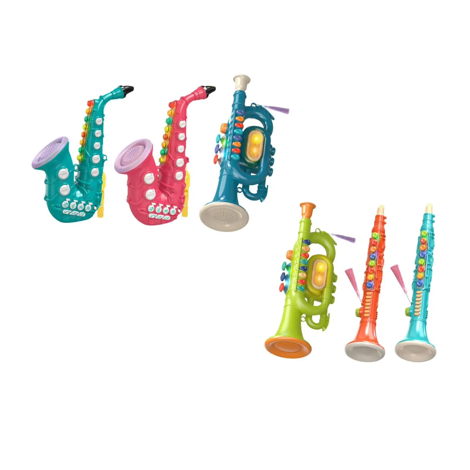 Instrument Toys Musical Instrument Exercise Finger Trumpet Durable for ...