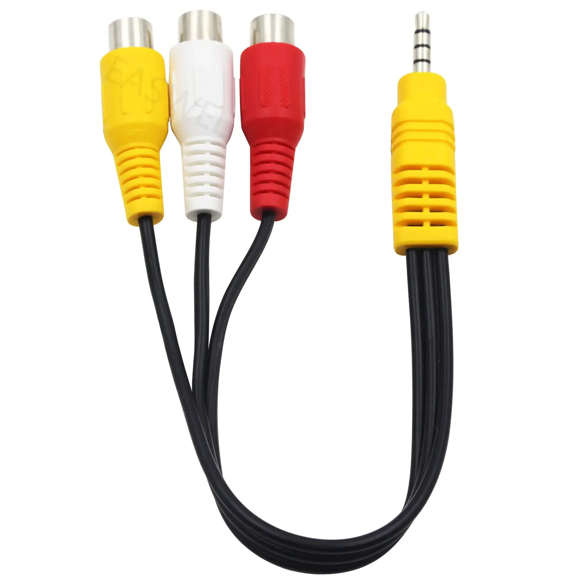 3ft. RCA to 3.5mm Jack Composite A/V Cable and 3.5mm to RCA Audio Video Adapter