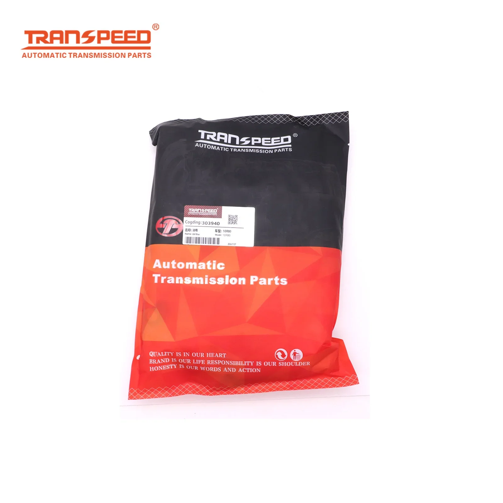 TRANSPEED 10R80 Transmission Oil Filter HL3Z-7A098-A for 10 Speed Ford F-150 Ranger Bronco Mustang