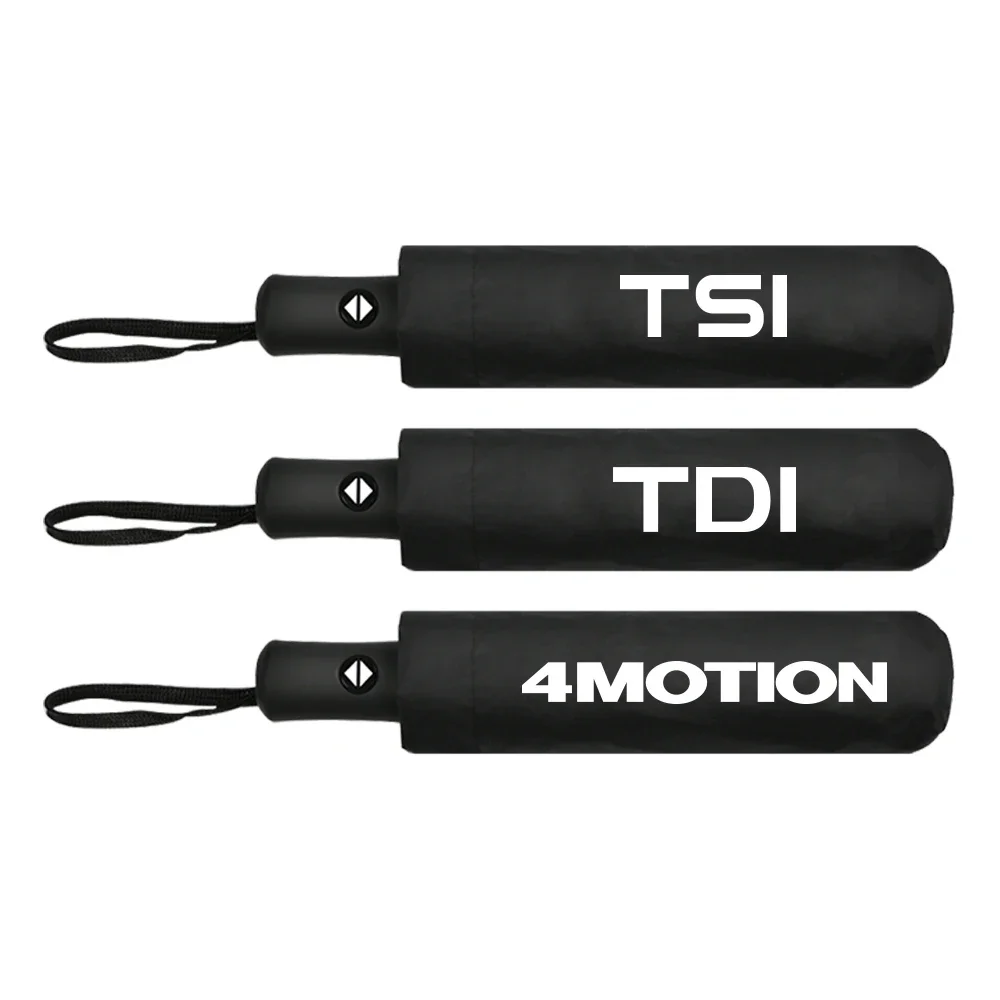 Fully Automatic Folding Umbrell Windproof Car Accessories For Volkswagen VW TSI TDI 4Motion Tiguan Passat B5 B6 Polo Golf 7 6 4