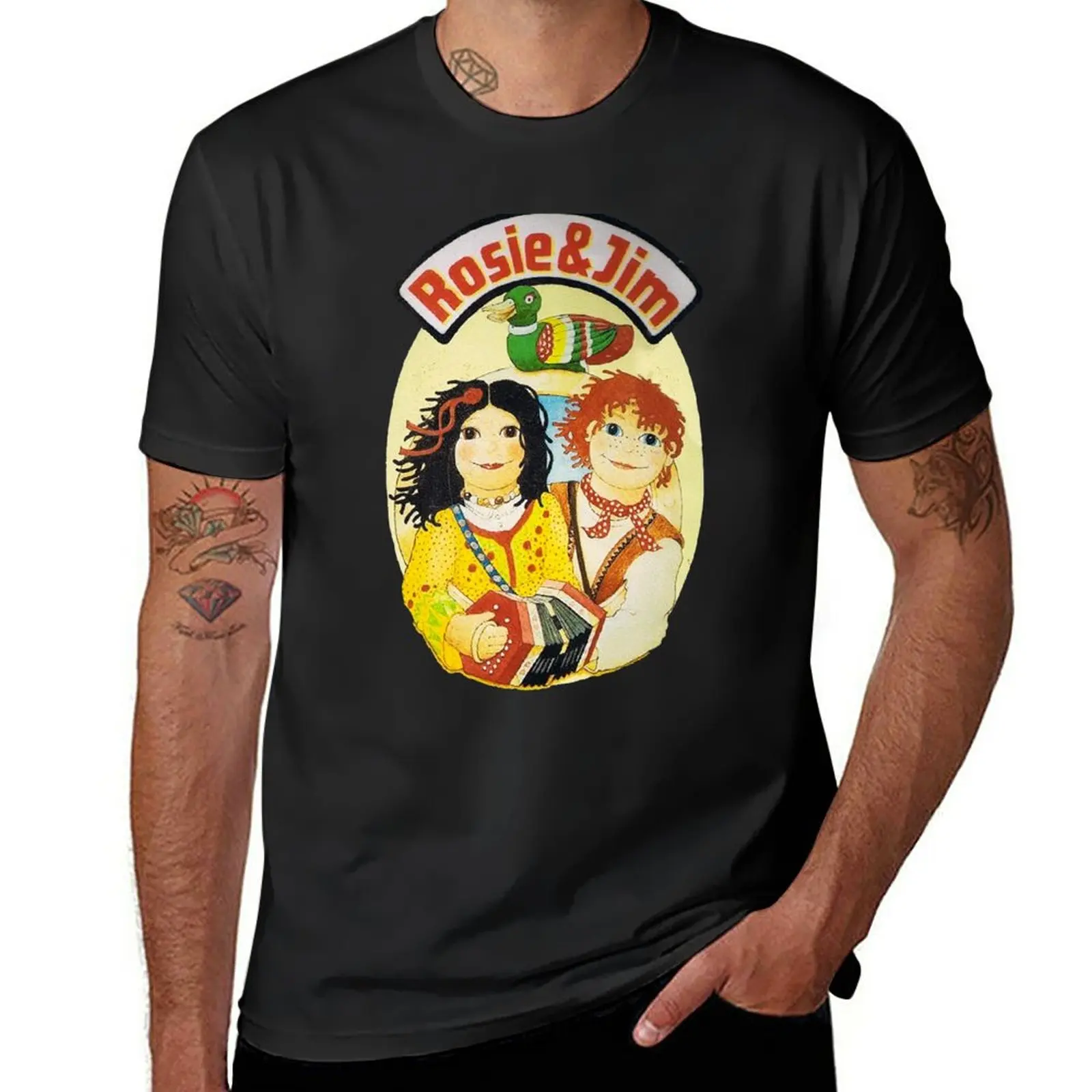 

New Rosie and Jim rag dolls T-Shirt vintage t shirt Blouse summer tops new edition t shirt t shirt for men