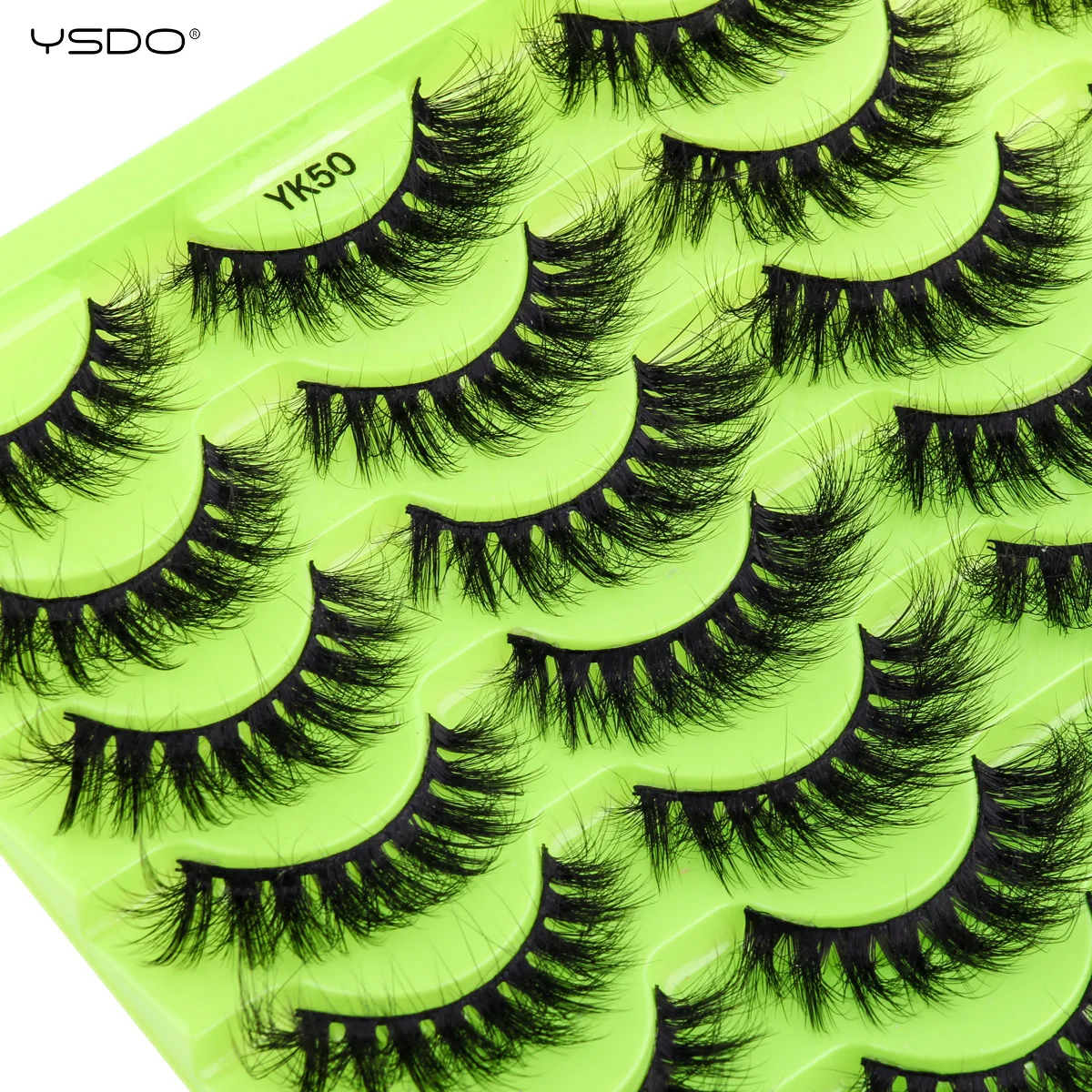 Natural Black 3D Mink False Eyelashes Makeup Extension