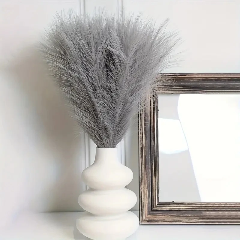 3/6/9pcs- Simulation Reed Grass Wedding Decoration Home Bedroom Accessories Wedding Guide Photo Prop Background