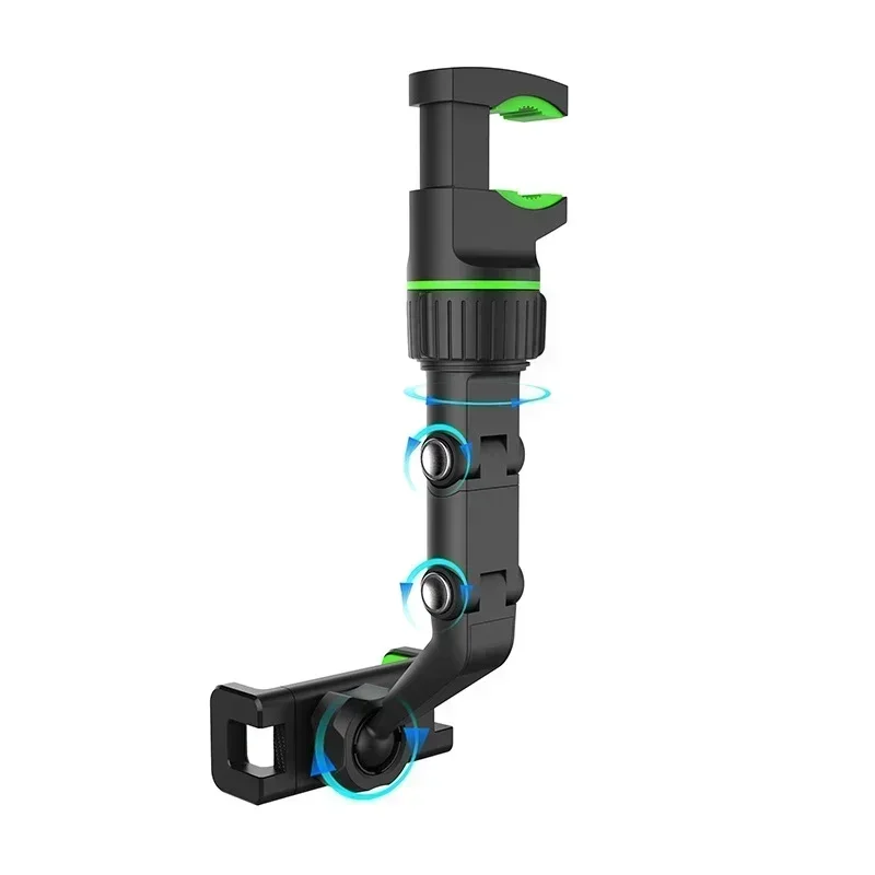 Phone Holder VIKEFON 360 Degree Rotatable Universal Car Phone Holder Multifunctional Auto Rearview Mirror Seat Clip Bracket