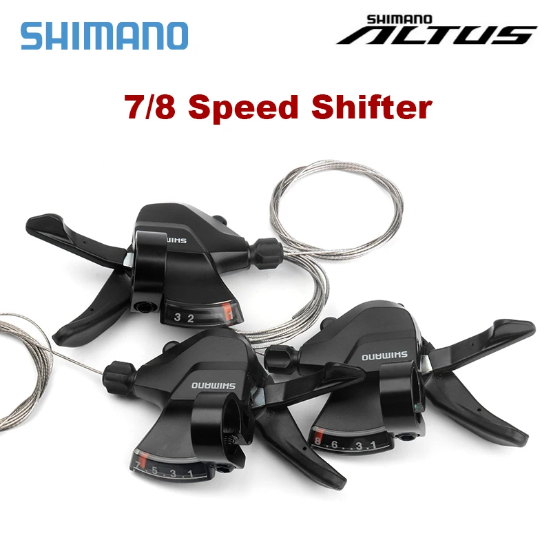 Shimano M315 7 8 Speed MTB Shifter Altus RD-M310 Rear Derailleur 21S 24V Mountain Bike 3S Bicycle Gear Display Lever