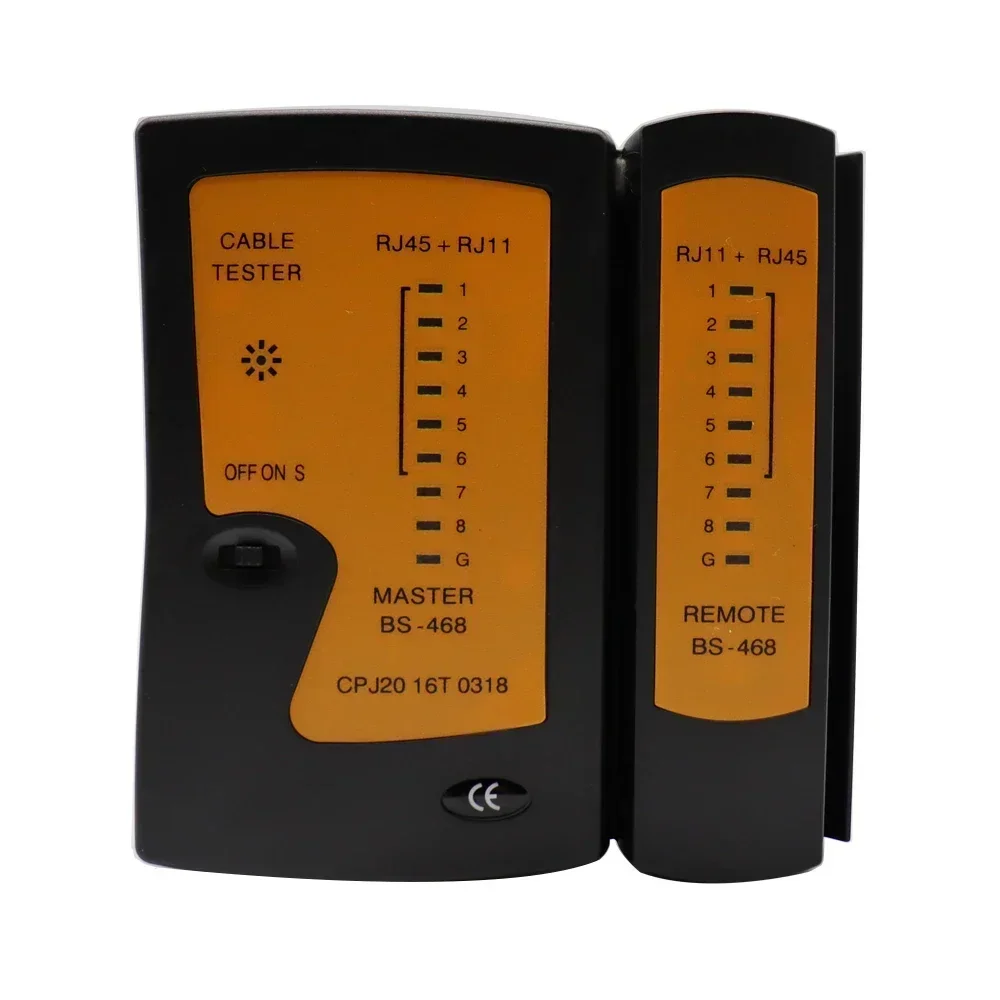 Test Networking RJ45 RJ11 RJ12 CAT5 UTP LAN Cable Network Tools Telephone Line Tester Detector 1