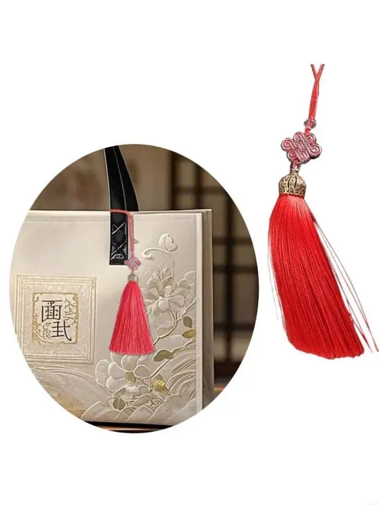 Polyester chinesischer Knoten Quasten Anhänger traditioneller Charme Quasten perfekt für Autohänge oder besondere Anlass