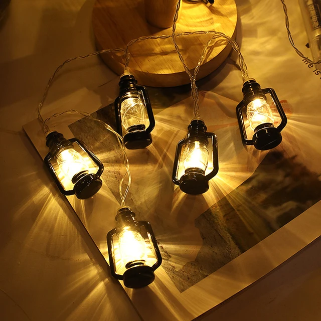Battery-Operated Mini Lantern String Light