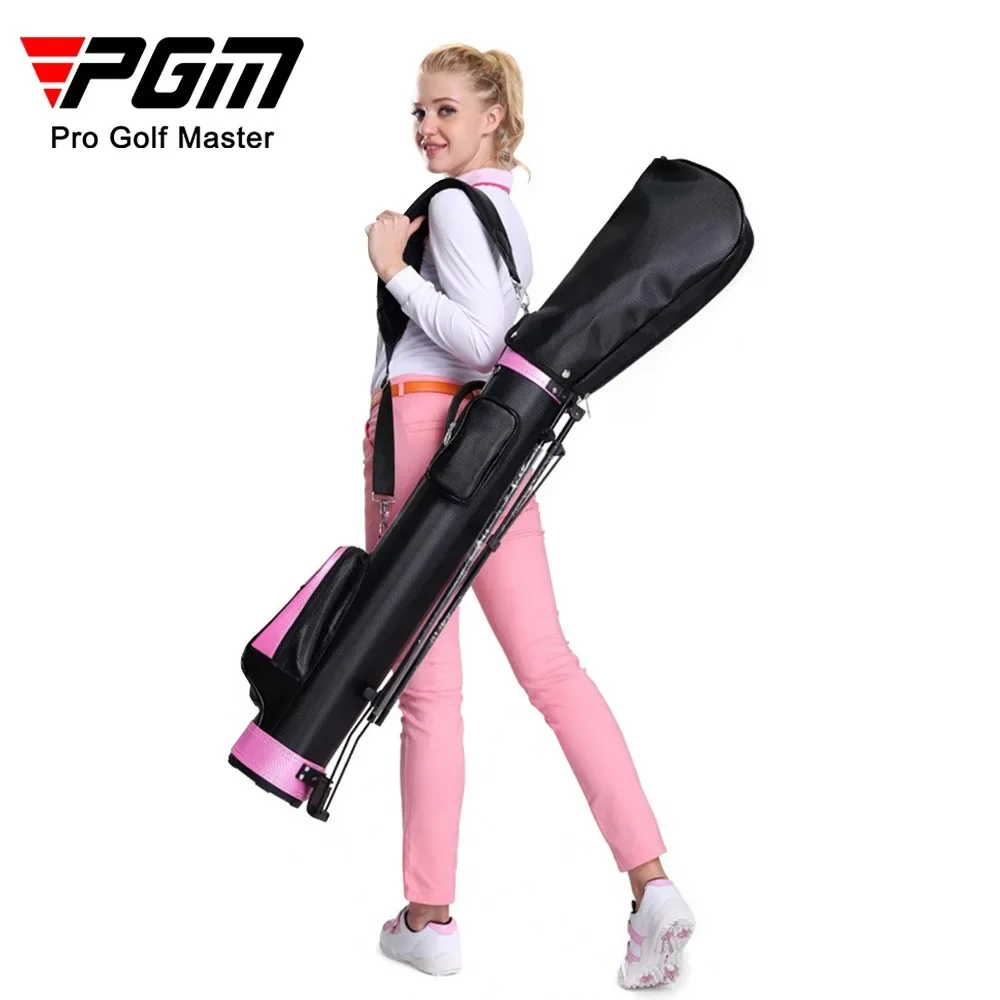 PGM Waterproof Golf Rack Bags Lightweight Portable Golf Bag Big Capacity Durable  Carry Pack Can Hold 9 Clubs Shoulder Belt