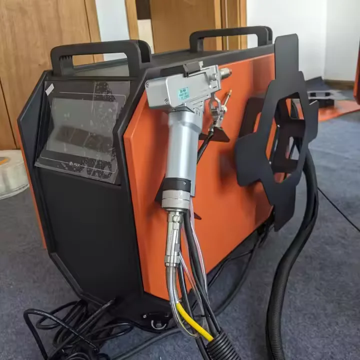 3-in-1 700W/1500W/2000W Handheld Laser Welder Machine Air Cooling with Raycus Fiber Laser Source Gear Core Component Metal