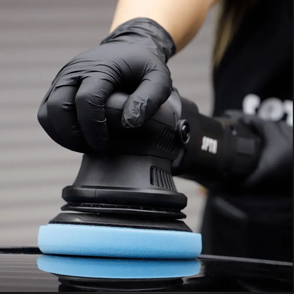 3"(80mm)/5"(125mm)/6"(150mm)/7"(180mm) Round Polishing Foam Pad Sponge For RO/DA/GA Car Polisher Remove Sanding Marks 1PC