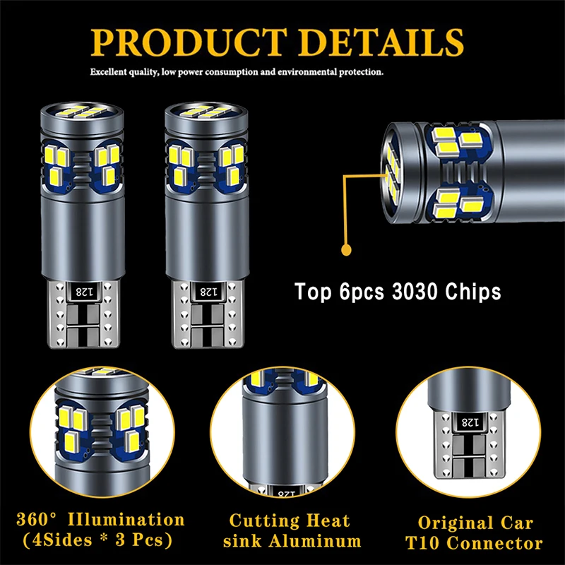 �����ٰ� T10 LED ����, ���� ���� ����, �����ٰ� Ƽ���� 5N MK2 MK1 �ý����̽� 2008-2018 2019 2020 2021 Ŭ����� ����, 2 ��