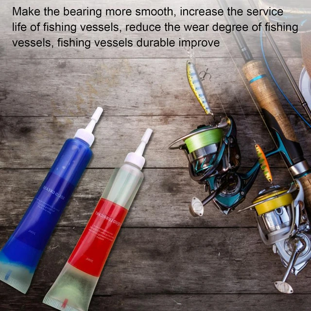 Fishing Gear Bearing Lubricating Grease Fishing Gear Bearing Lubricating  Oil And Grease Kit Provide Smooth And Long-Lasting - AliExpress