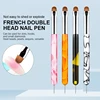 Acrylic Nail Art Painting Pens Dual-Head Dual-Purpose For Nail Design Soft Slender Brush Gradient Gel Drawing Diy Brush 1