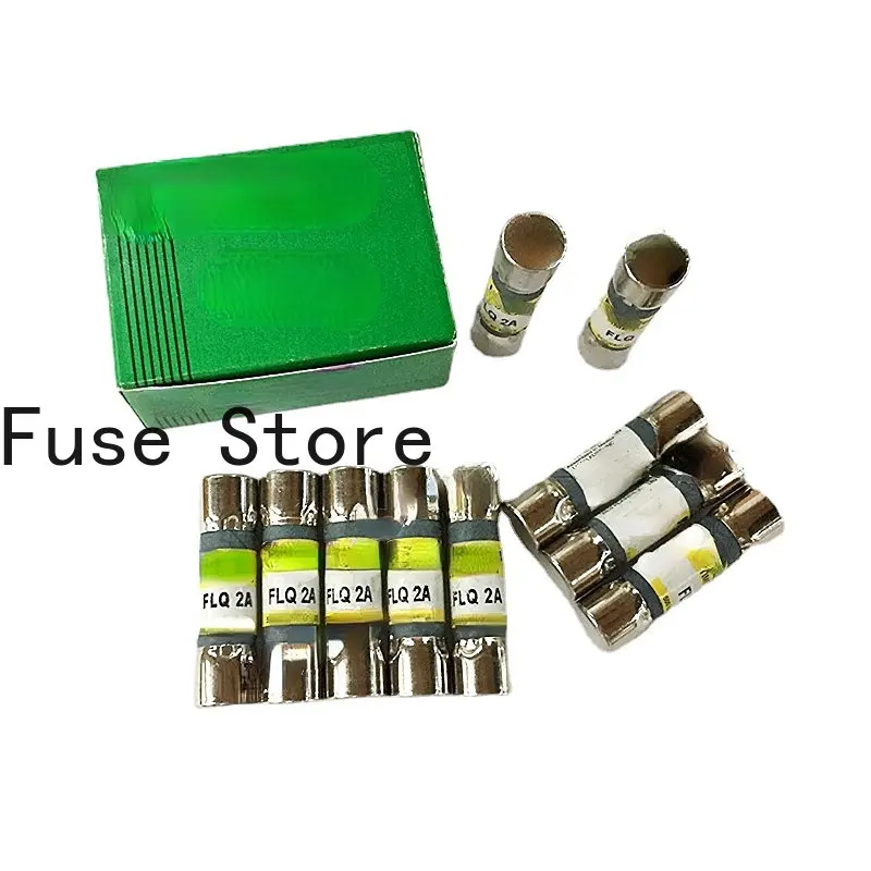 10PCS FLQ3 Fuse Imported Delay Ceramic 3A 500V 10 * 38MM