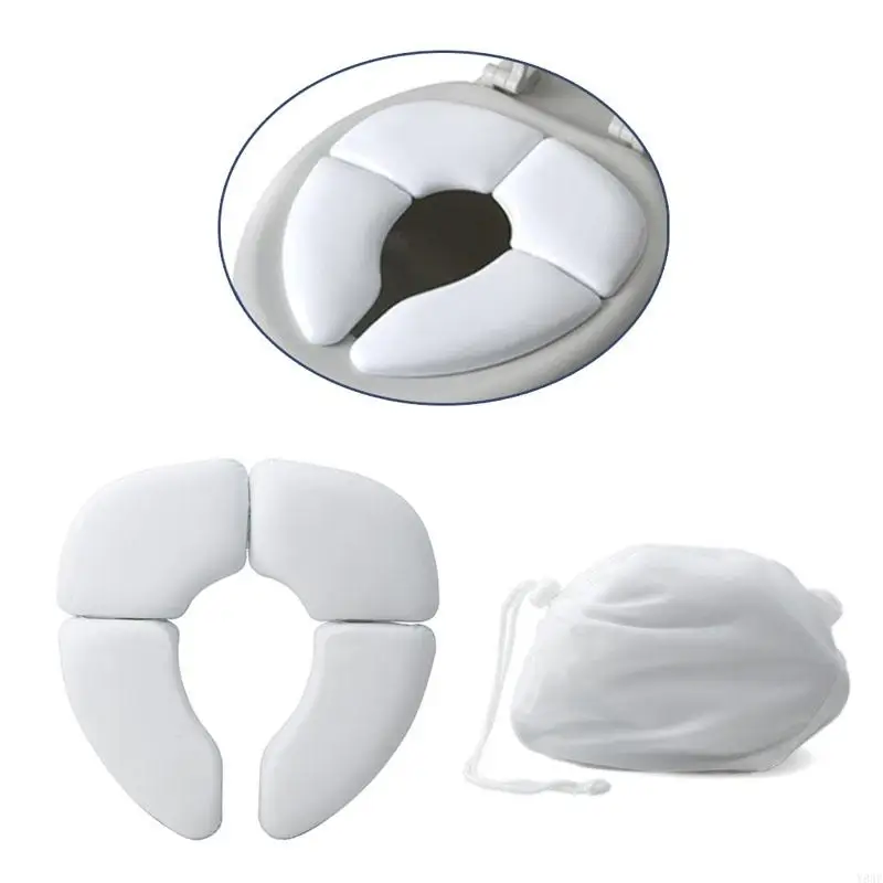 Y8AF Kids Potty Training for Seat Portable Toilet for Seat Cover Foldable Reusable Po 2