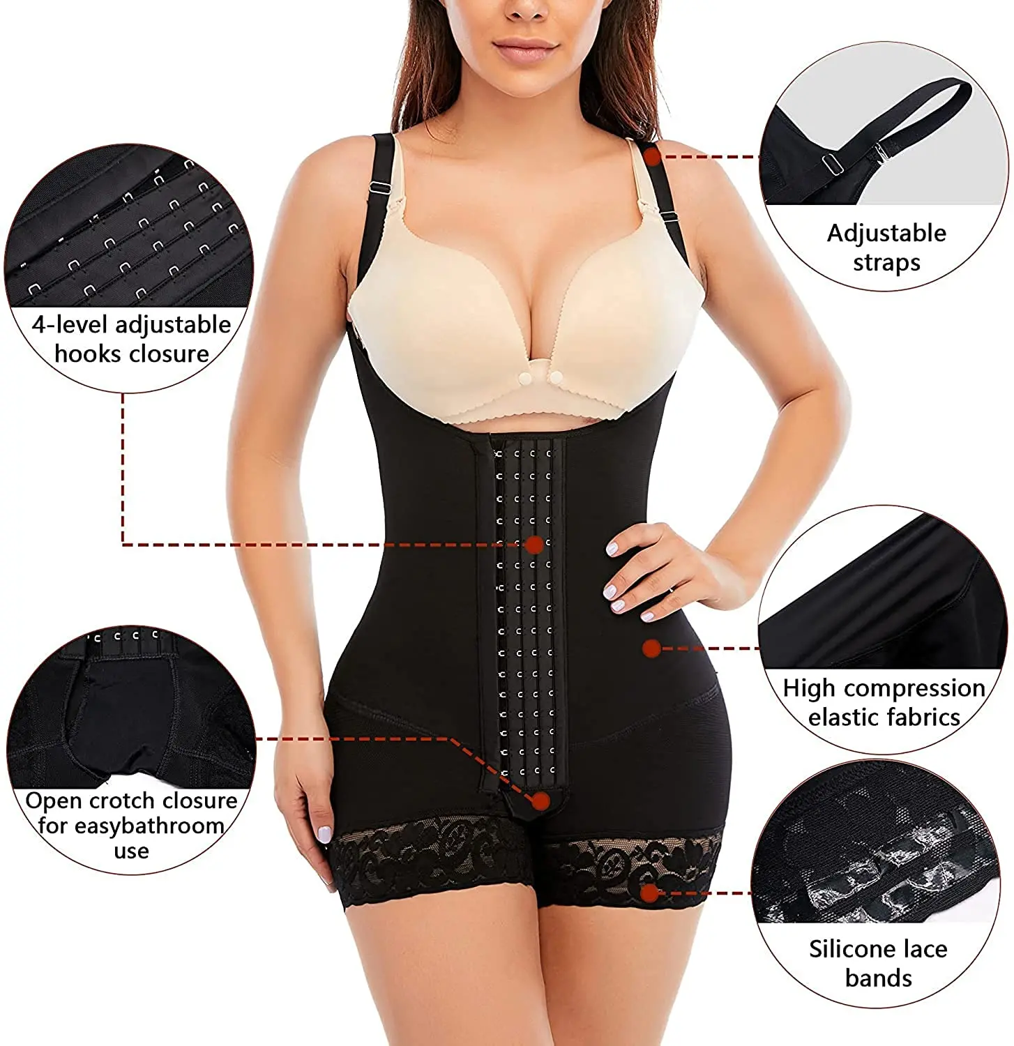 Women's Corset High Girdle For Daily And Post-surgical Use Slimming Sheath  Belly Compression Garment Tummy Full Shapewear Fajas - Shapers - AliExpress
