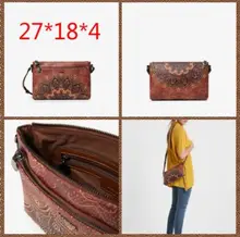  2022 Foreign trade Spain desigual fashion embroidery one shoulder messenger handbag ladies bag 