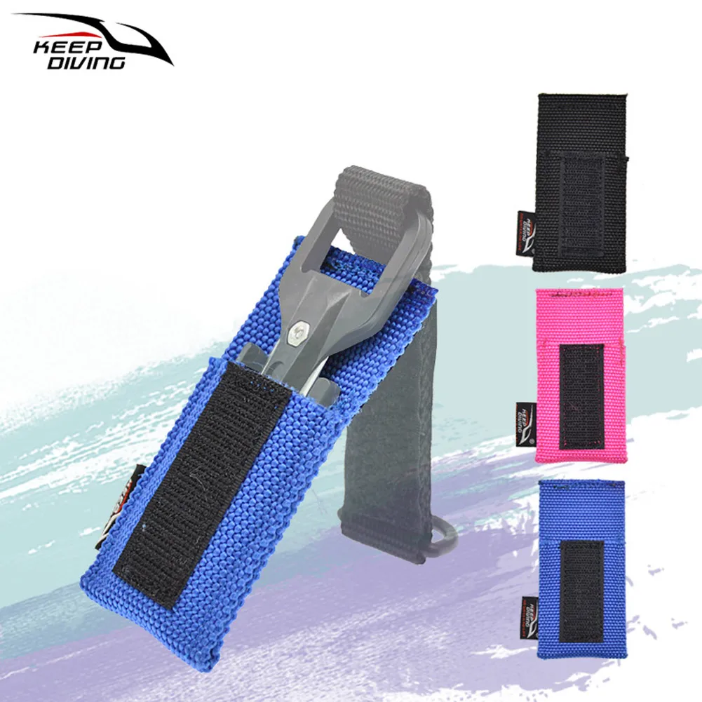 Scuba Diving Shears Cover Underwater Cutting Special Knifes Cutter Storage Bag Scuba Diving Shears Cover Underwater Cutting